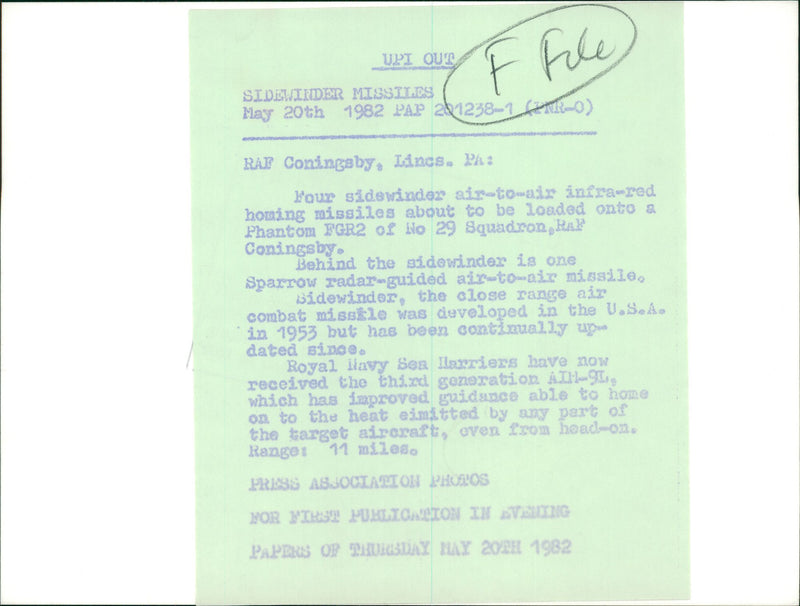 Aircraft Military - Vintage Photograph