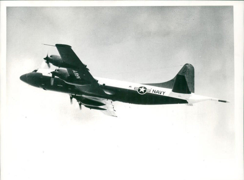 Speeding Seaward on an evaluation. - Vintage Photograph