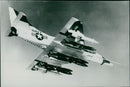 Aircraft: Military: United States Navy's Midget Skyhawk - Vintage Photograph