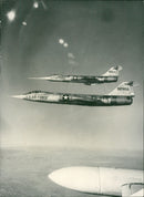 Aircraft: Military: Lockhead's F-104A Starfighter - Vintage Photograph