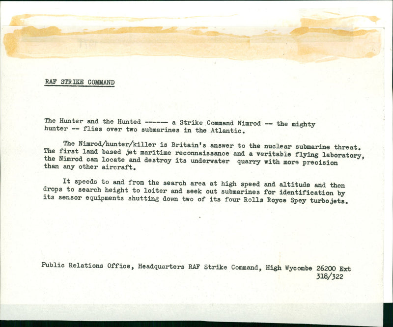 Aircraft: Military - Vintage Photograph