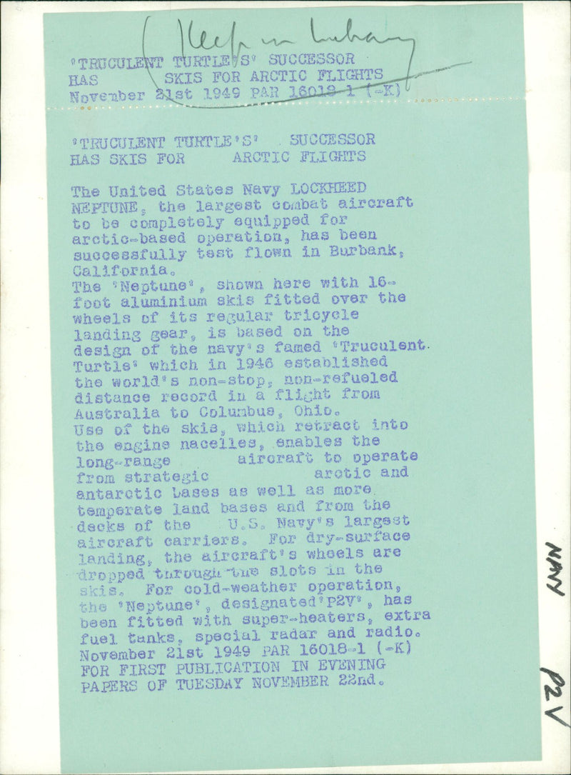 Aircraft: Military - Vintage Photograph