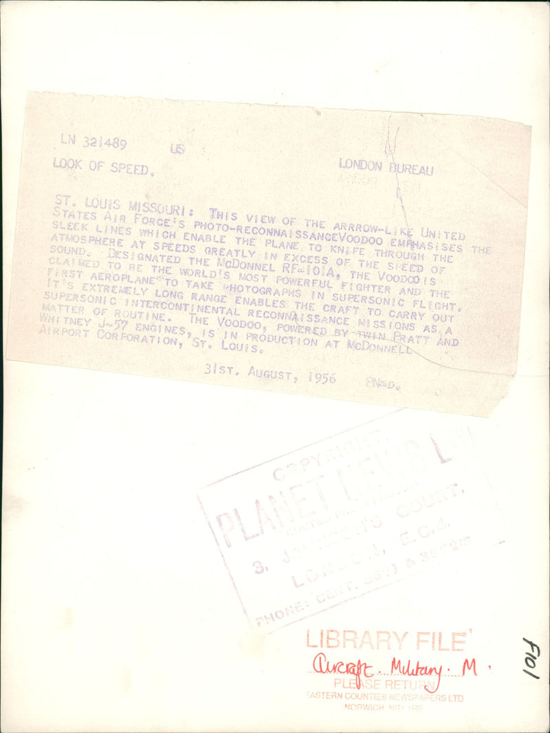 This view of the arrow-like united. - Vintage Photograph