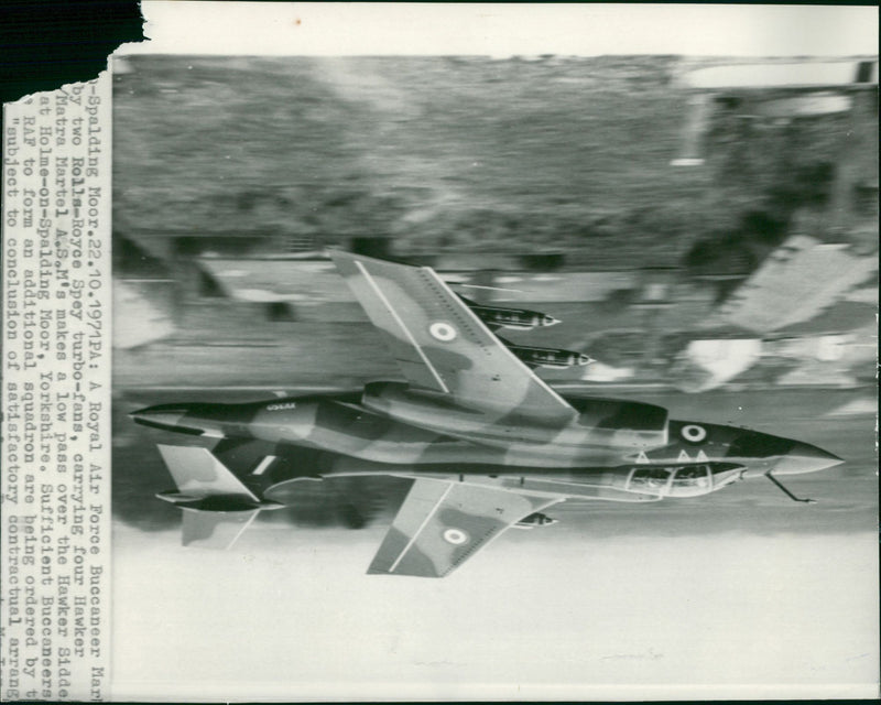 Aircraft military. - Vintage Photograph