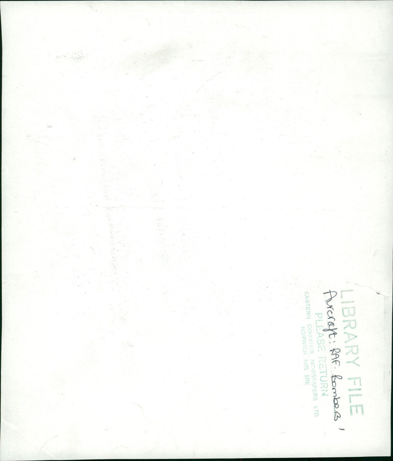 Aircraft military bombers. - Vintage Photograph