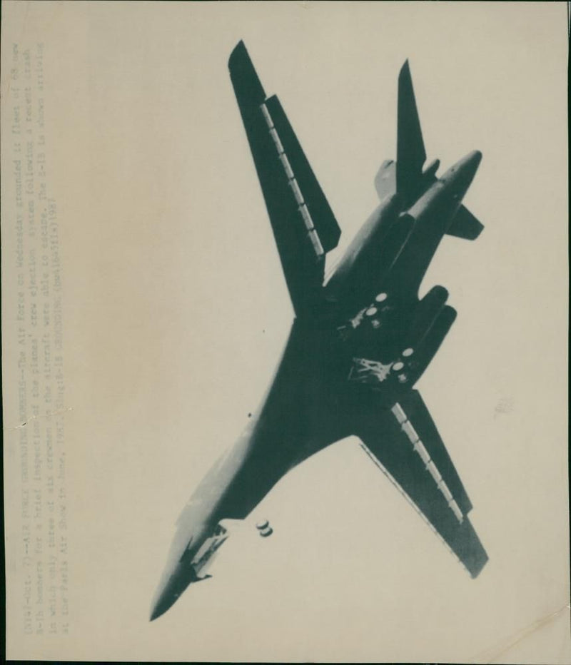 Aircraft military bombers. - Vintage Photograph