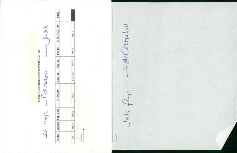 Aircraft: Military: Jets - Vintage Photograph