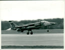 Aircraft: Military: Fighter Jet Jaguar - Vintage Photograph