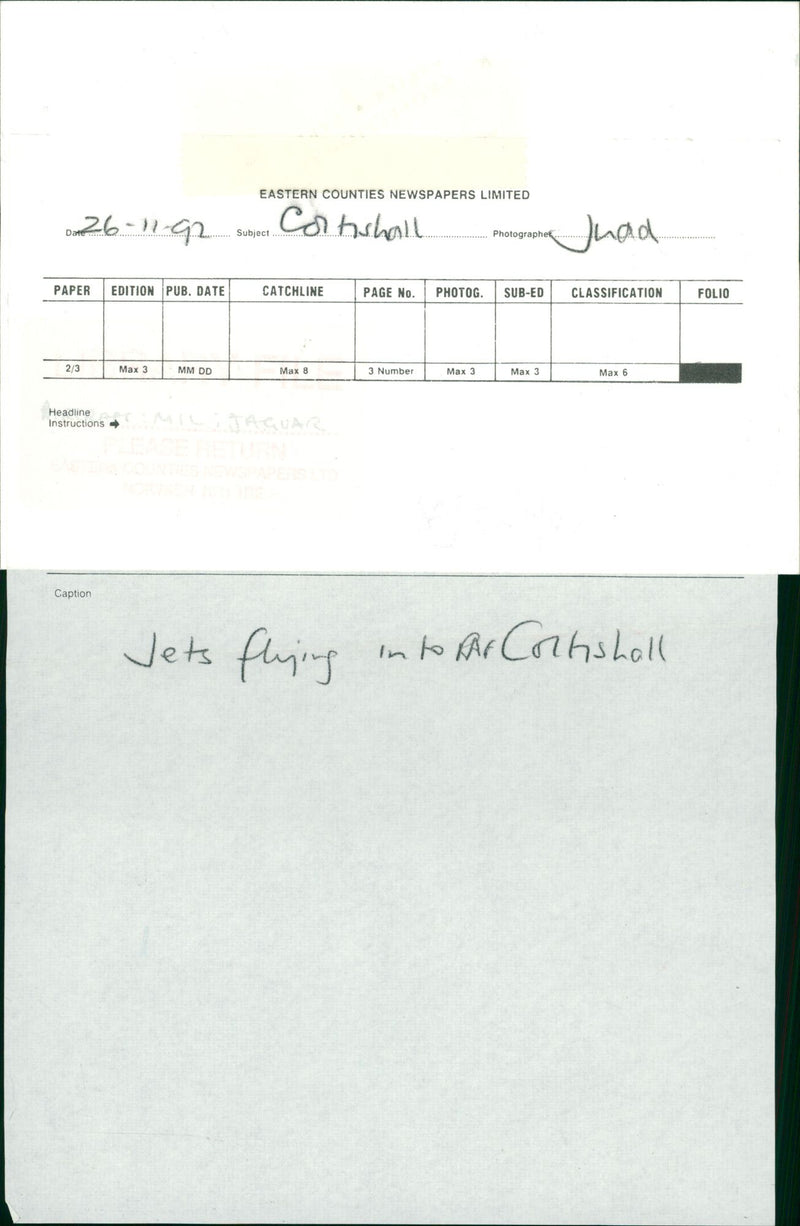 Aircraft: Military - Vintage Photograph