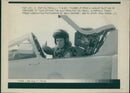 Aircraft: Military: Jaguar pilot - Vintage Photograph