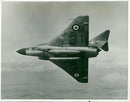 Aircraft: Military: A striking view of a Juvelin all-weather fighter. - Vintage Photograph