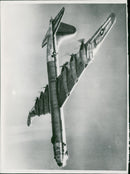 Aircraft military. - Vintage Photograph
