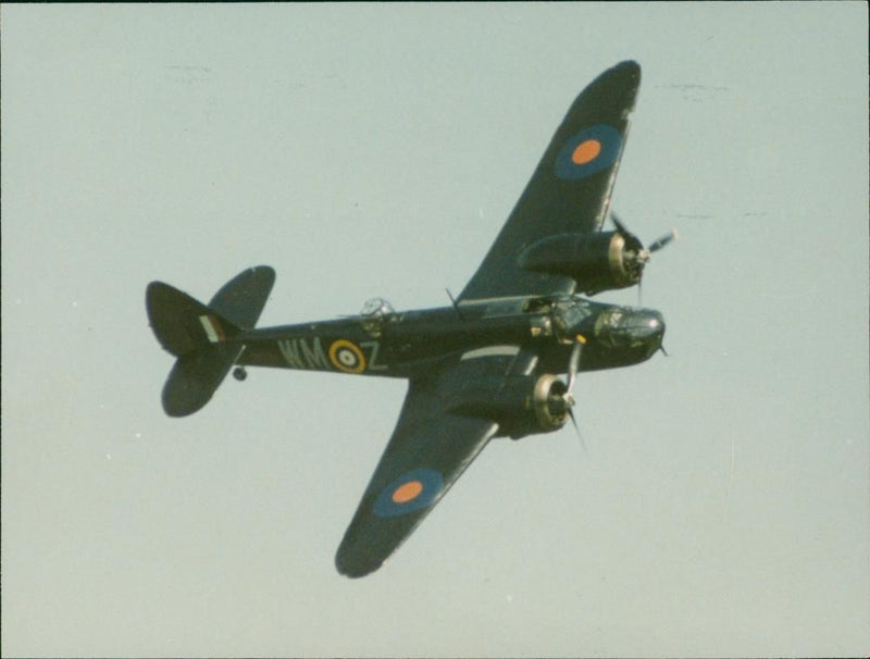 A blenheim bombers flies. - Vintage Photograph