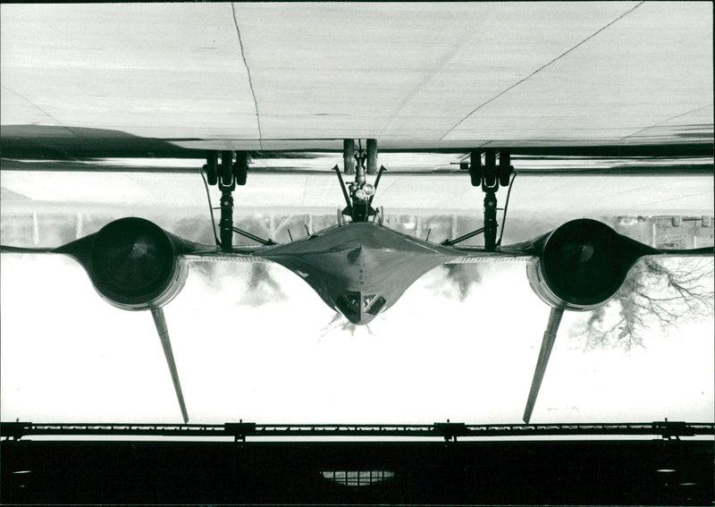 Aircraft military. - Vintage Photograph