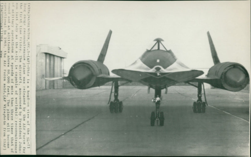 Aircraft military. - Vintage Photograph