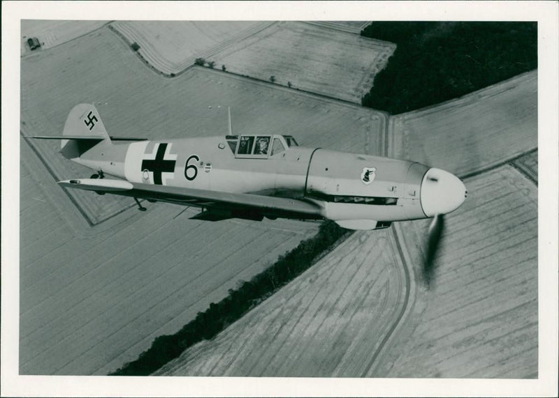 Aircraft military. - Vintage Photograph