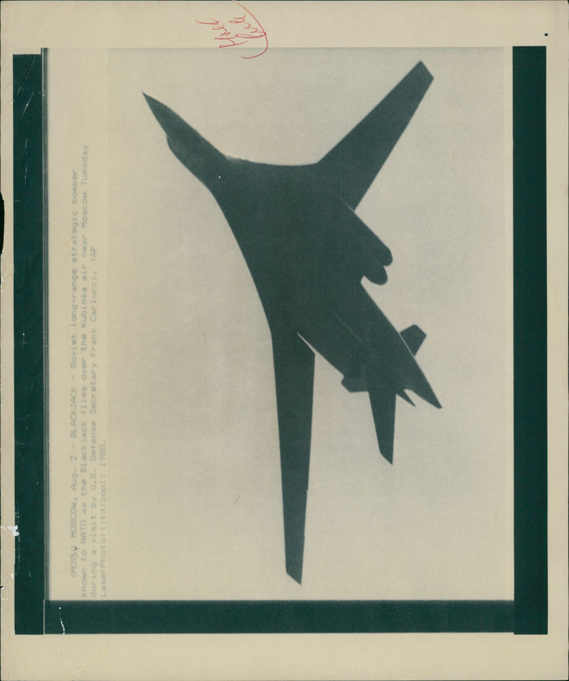 Aircraft military. - Vintage Photograph