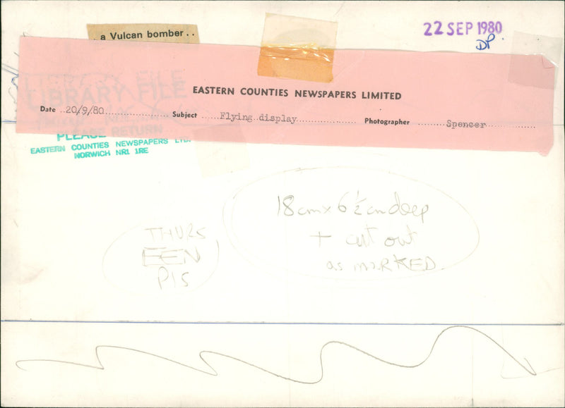 Aircraft: Military - Vintage Photograph