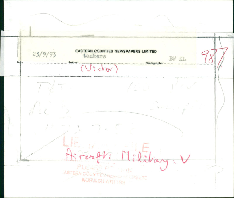 Aircraft: Military - Vintage Photograph