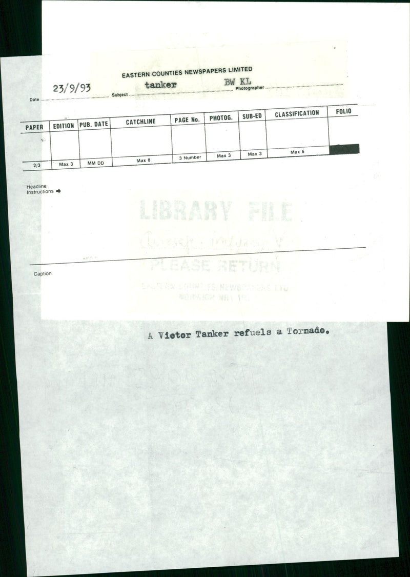 Aircraft military - Vintage Photograph