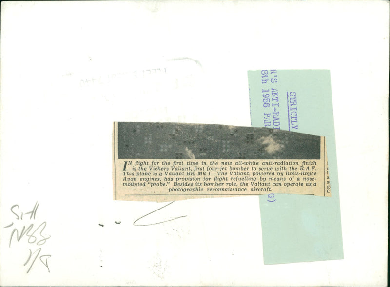 Aircraft military - Vintage Photograph