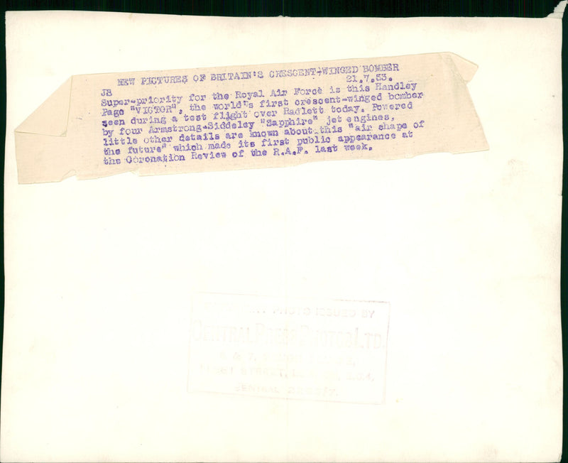 Aircraft: Military - Vintage Photograph