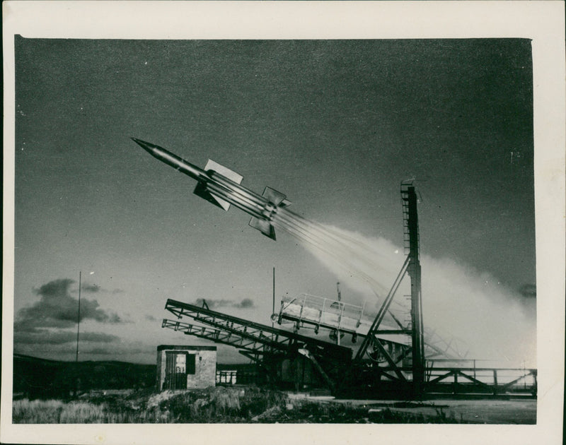 Guided Missile- Great Britain - Vintage Photograph