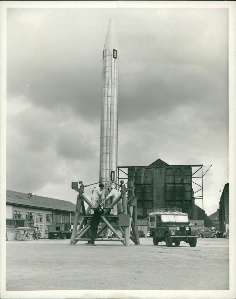 Guided Missile- Great Britain - Vintage Photograph