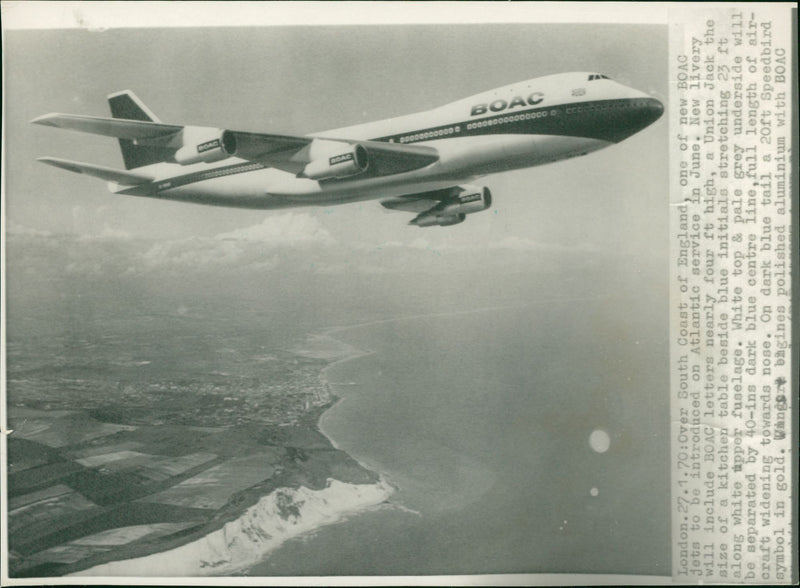 Aircraft: Civil: Boeing - Vintage Photograph