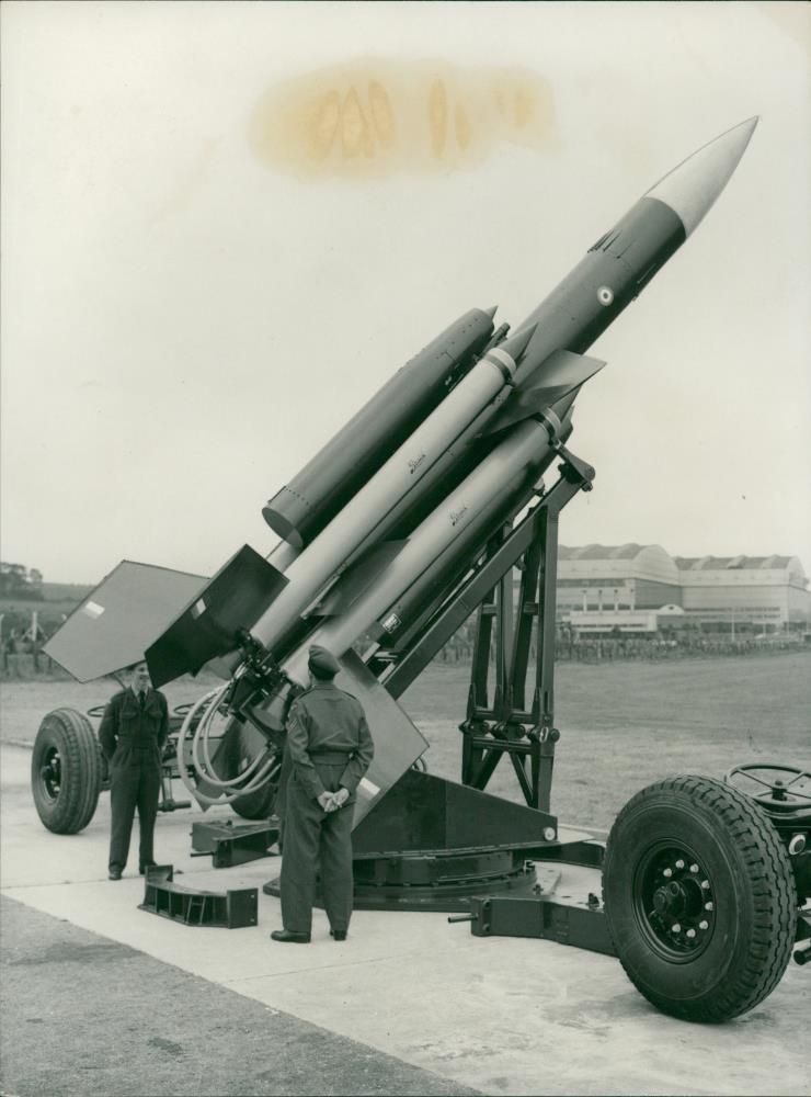 Guided Missile- Great Britain - Vintage Photograph