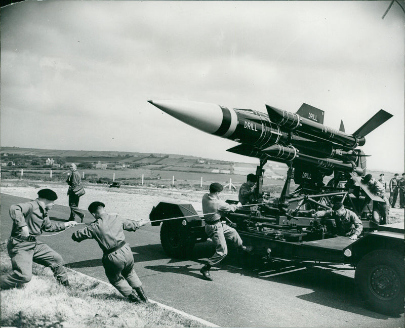 Guided Missile- Great Britain - Vintage Photograph