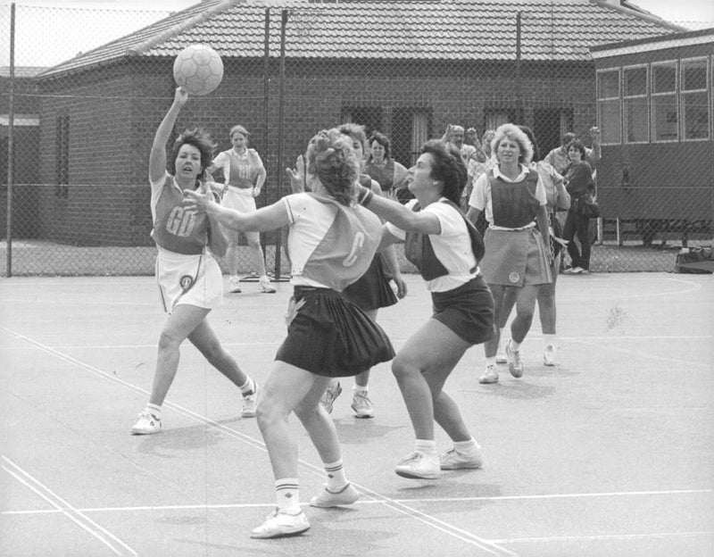 Netball - Vintage Photograph