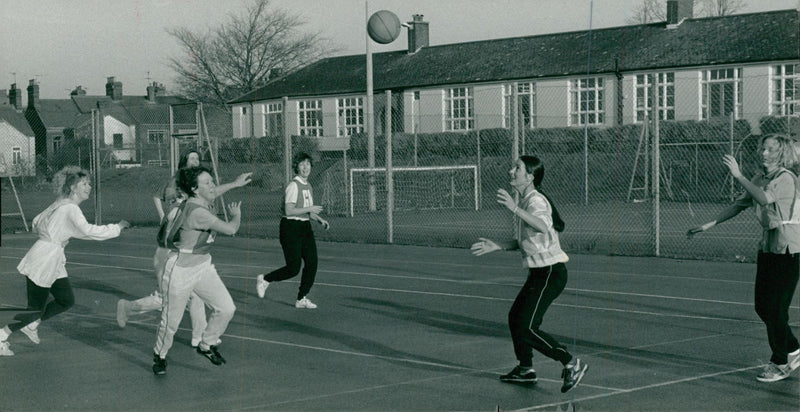 Netball - Vintage Photograph