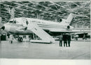 A three-jet airliner. - Vintage Photograph