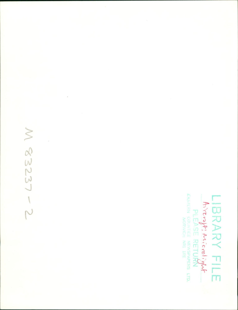 Aircraft Microlight - Vintage Photograph