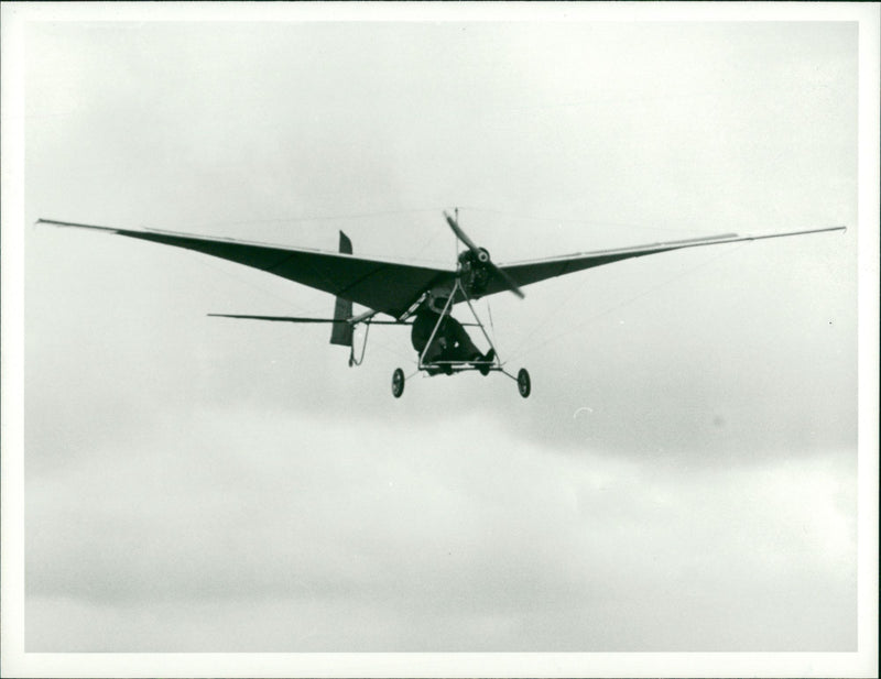 Aircraft Microlight - Vintage Photograph
