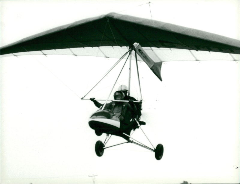 Aircraft Microlight - Vintage Photograph