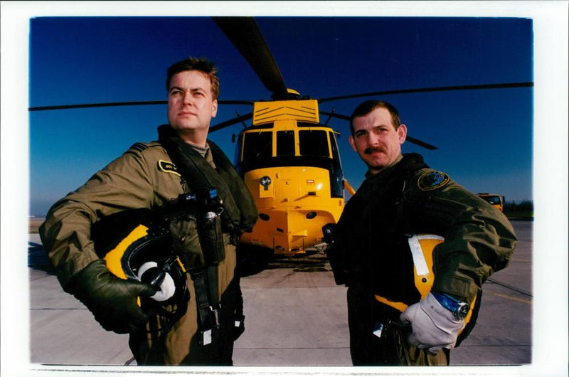 Helicopter - Vintage Photograph