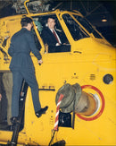 Helicopter - Vintage Photograph