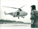 Helicopter - Vintage Photograph