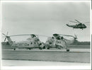 Helicopter - Vintage Photograph