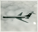 A plane on the air. - Vintage Photograph
