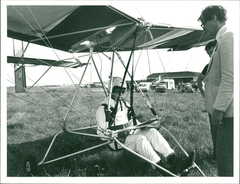 Aircraft Microlight - Vintage Photograph