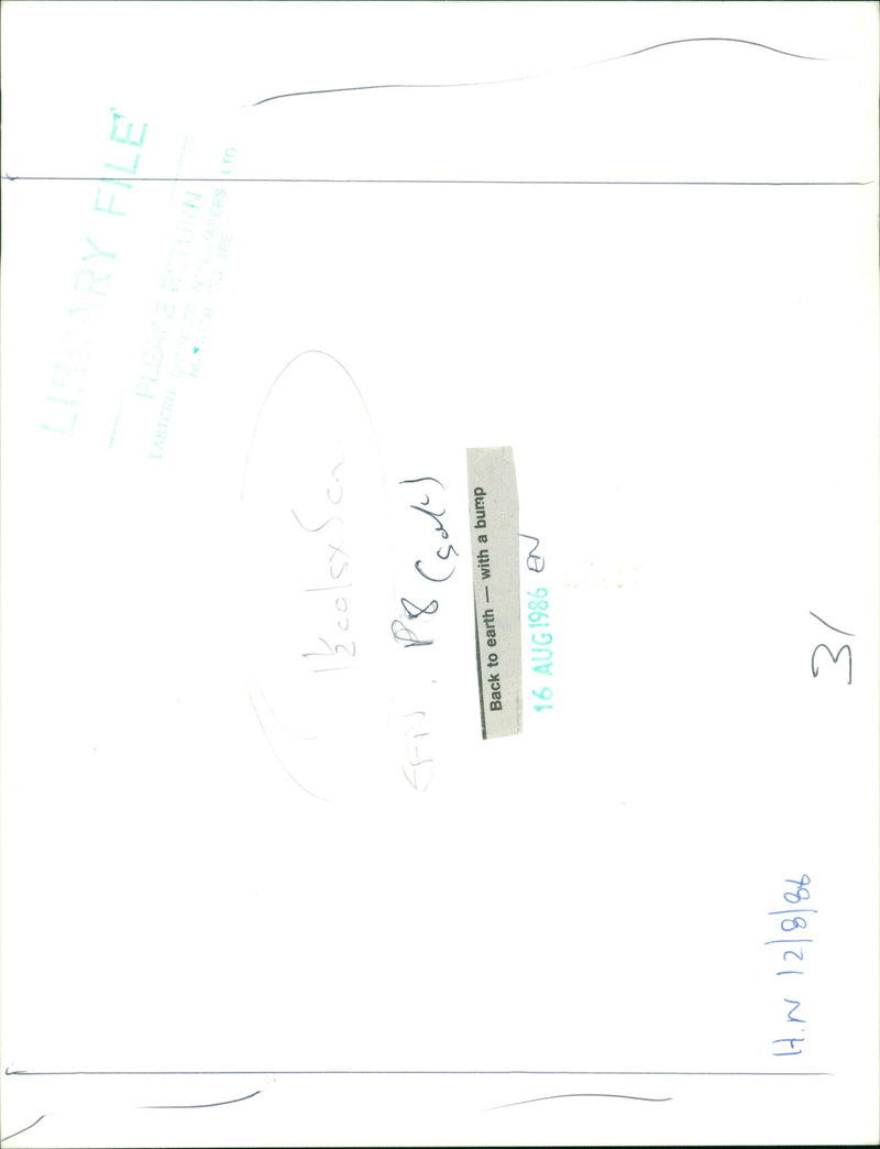 Aircraft Microlight - Vintage Photograph