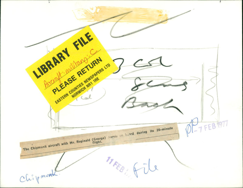 The Chipmunk Aircraft - Vintage Photograph