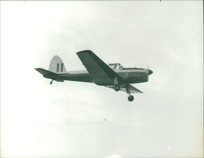 The Chipmunk Aircraft - Vintage Photograph