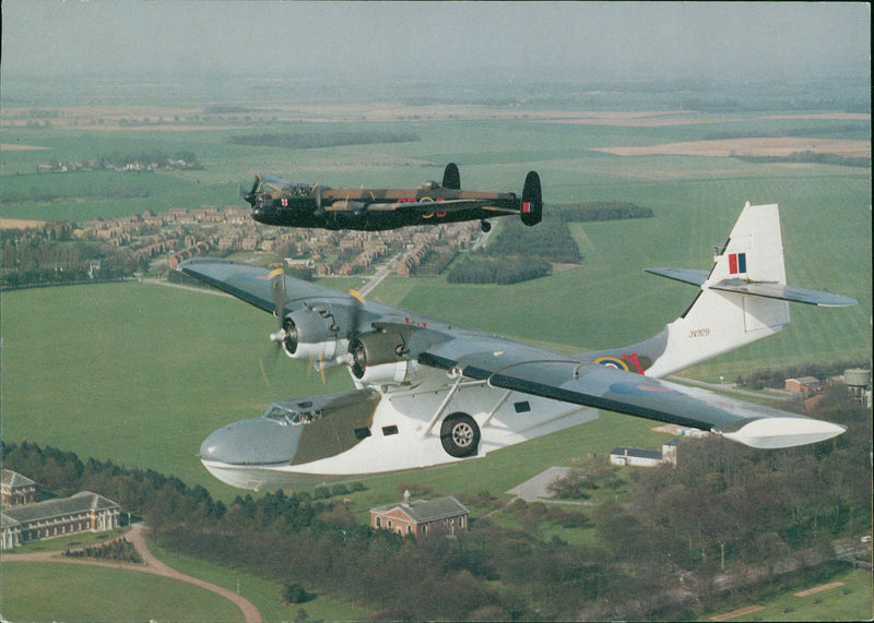 Catalina flying boat - Vintage Photograph