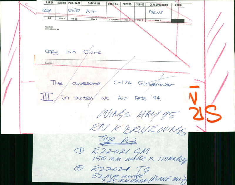 C-17A Globemaster III - Vintage Photograph