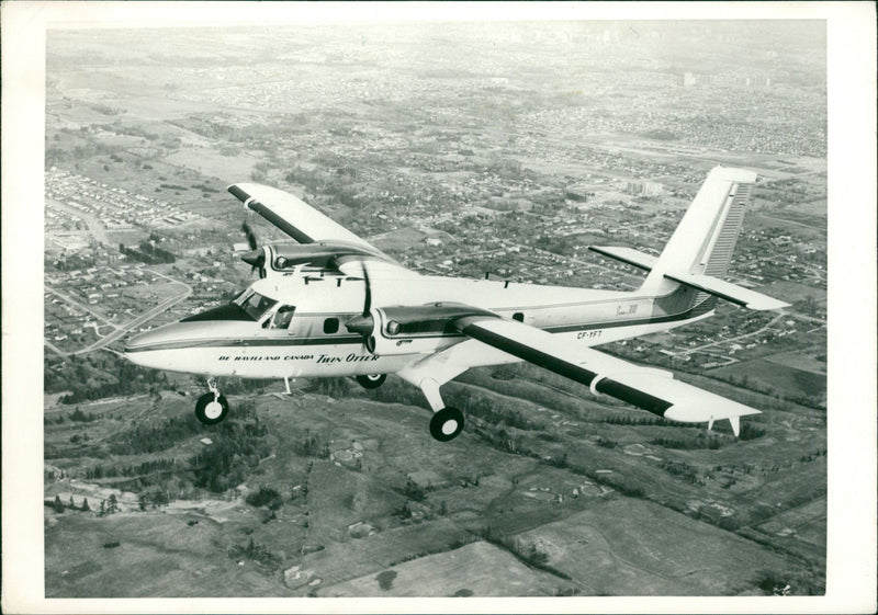 Brymon Aviation have purchased a twenty seat jet pop Twin. - Vintage Photograph