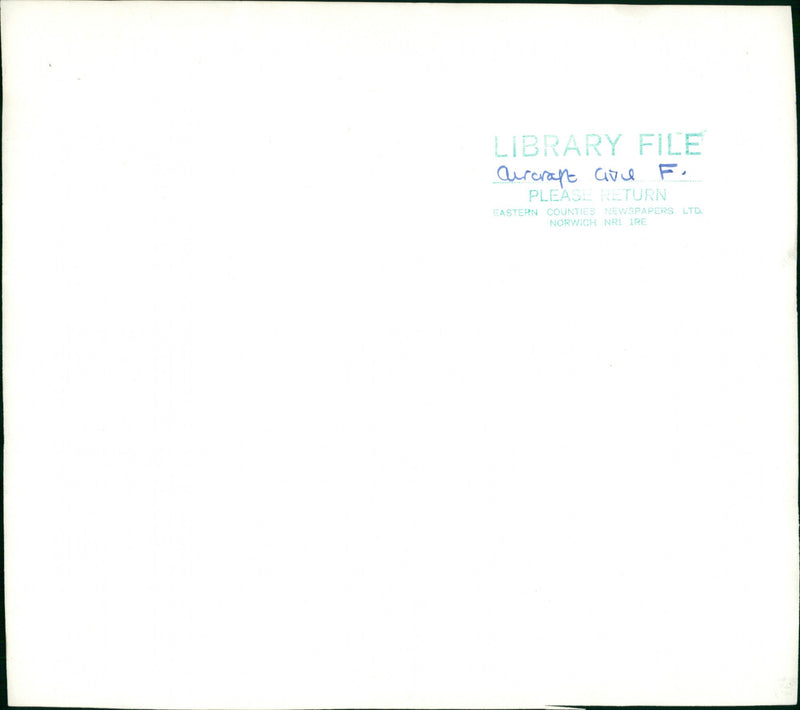 Aircraft: Civil: Fooker F28 - Vintage Photograph